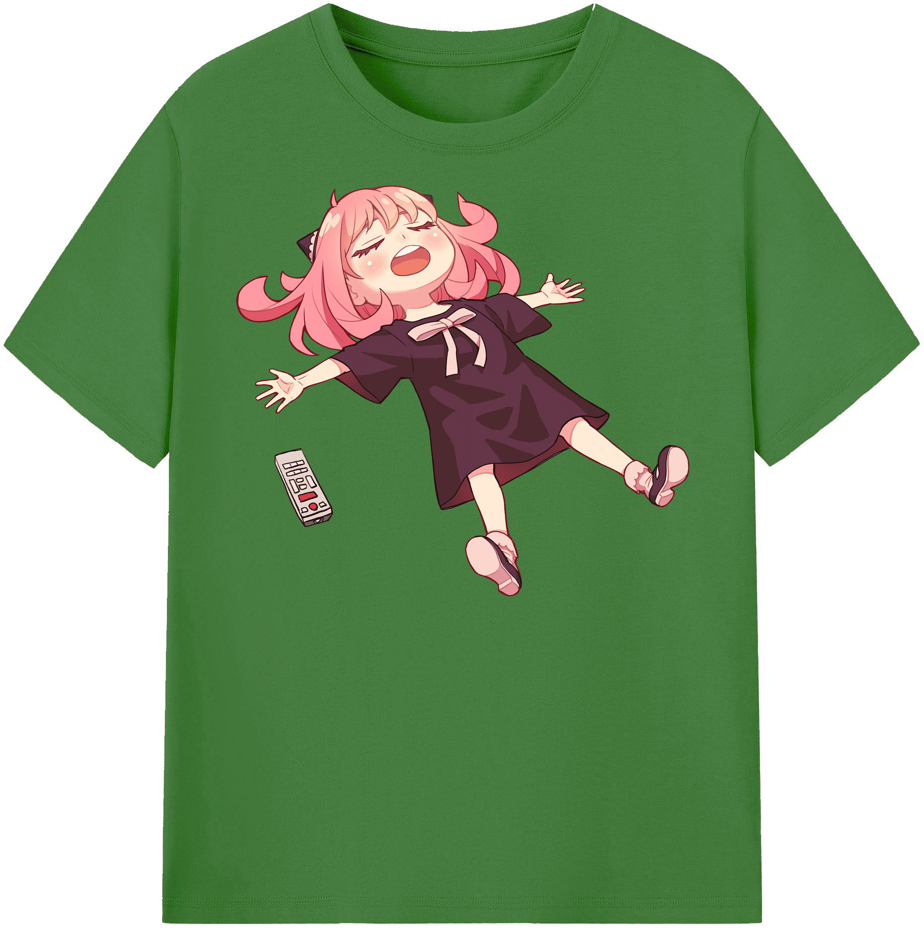 （画像用） SPY×FAMILY间谍家家酒 レディースカジュアルプリントTシャツ（綿100％）